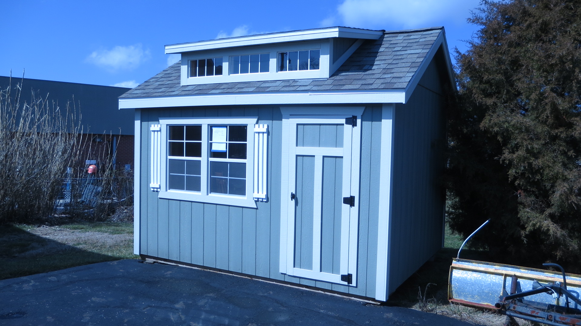 County Line Vista Mini Barn